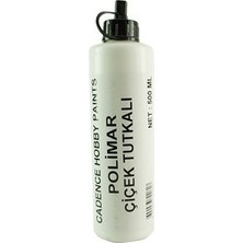 Cadence Polimer Çiçek Tutkalı 500 ml Özel Çiçek Yapımında Kullanılan Beyaz Renkli
