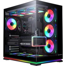 Gamepower Warcry Selsei 4xargb Fan LED Strip 80+ Bronze Atx Gaming (Oyuncu) Kasa