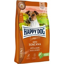 Happy Dog Mini Toscana Ördekli ve Balıklı Küçük Irk Köpek Maması