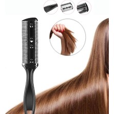 Xolo Usturalı Saç Tarağı Saç Usturası Sıfır Kafa Nikelaj Kırık Uç Alma Sıfır Numara