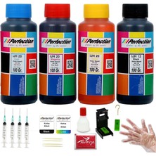 Perfectıon Hp 652, Hp 651, Hp 650 Kartuş Muadil Dolum Seti 4X100ML