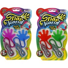 NessiWorld Snap Hand Jaru 2'li Eğlenceli Yapışkan El 1 Paket