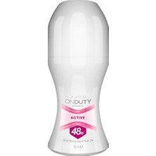 Avon OnDuty Kadın Roll-on 50 ml Aktif Koruma Sağlayan 48 Saat Etkili Deodorant