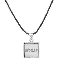 Tesbihname Kişiye Özel Isim Yazılı Arapça Allah Yazılı Zarif Ip Zincirli 925 Ayar Gümüş Kadın Cevşen Kolye