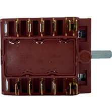 Özn 6 Konumlu Pera-Mekappa Ankastre Fırın Anahtarı Modern Tasarım ve Yüksek Dayanıklılık ile Sıva Üstü