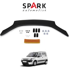 Spark Oto Aksesuar Peugeot Partner Tepee 2004-2008 Yıl Aralığı Uyumlu Ön Kaput Rüzgarlık 4mm