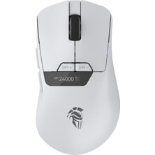 Throne Reflex Core 24.000 Dpi Paw 3311/2K Polling OLED Ekran & Makro Yazılım Ptfe Kaplama Rgb Kablosuz Gaming Mouse (2.4ghz + Bt + Type-C)