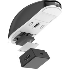 Throne Hydra Supreme 42.000 Dpi Paw 3950 Değiştirilebilir Batarya Şarj Istasyonu & Makro Yazılım Ptfe Kaplama Kablosuz Gaming Mouse (2.4ghz + Bt + Type-C)