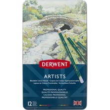 Derwent Artists 12'Li Teneke Kutu