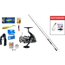 Shimano Sienna Spinning Eva 2,69M 10-35G&DAIWA Crossfire 26 Lt 4000C Spin Seti