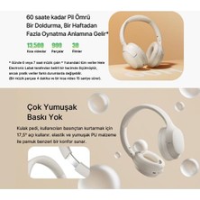 Qcy H2 Pro Aux Kablosuz Bt 5.3 Siyah Kulaklık Hifi Enc 70 Saat Dinleme Oyun Modu