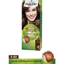 Schwarzkopf Palette Saç Boyası 4/60 Altın Kahve Krem Formda Doğal Renkler ve Yoğun Parlaklık