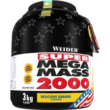 Weider Mega Mass 2000 3000 Gr Muz (Orijinal Distribütör Bandrollü)