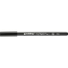 Edding 4200 Siyah Porselen Boyama Kalemi Esnek Fırça Ucu 1-4 mm Kalıcı Özellik