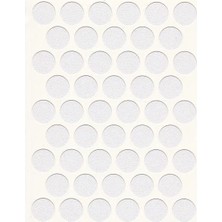 Twin Store Yapışkanlı Vida Tapası (Beyaz) 10 mm