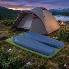 Evolite 2 Kişilik Kamp Seti 1 Adet Excamp 3 Pro Çadır 2 Adet 0 Derece Uyku Tulumu 2 Adet Şişme Mat