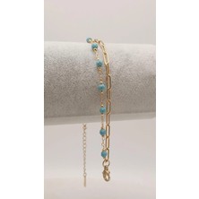 Tılsım Accesories Çelik Gold Bileklik