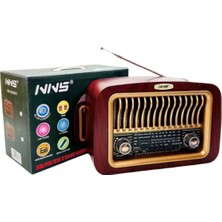 Uravas Store® Taşınabilir Klasik Am/fm/sw Transistör Retro Nostaljik Radyo USB Şarjlı