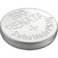 Renata 390 SR1130SW 1.55V Saat Pili 10 Adet Swiss Made Yüksek Kapasite Uyumlu