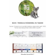 Escargot Plasenta Işıltılı ve Sıkı Cilt Görünümüne Destek Yaprak Maske Intracell Placenta Mask