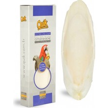 Quik Mürekkep Balığı Kemiği Büyük Boy 17 cm Tüm Kuşlar İçin Doğal Kalsiyum Kaynağı
