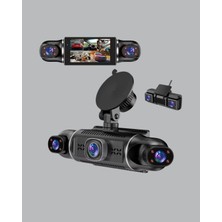 Marsilyan 1080P 4 Kanallı Araç Kamerası Gps + Wifi + G Sensör Destekli