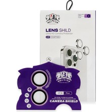 Marsilyan iPhone 16 Bilvis Titan Kamera Lens - Pembe