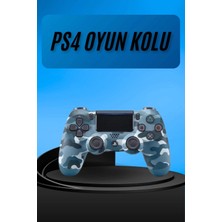 Marsilyan Ps4 Joystick Oyun Kolu Titreşimli Uzun Pil Ömrü USB Şarj Kablolu