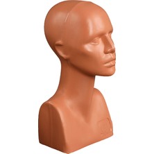 Modern Raf Kafa Omuzlu Bayan Manken Plastik Malzemeden Üretilmiş 37 cm Yükseklikte