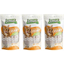 Jungle Kedi Krema Ödül Maması Karidesli 3 Adet (1X70GR PAKET İÇİ 5 TÜP)