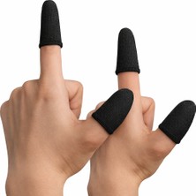 CoverZone Iki Çift Mobil Oyun Parmak Kılıfı, Yüksek Hassasiyetli Dokunmatik Parmak Kolu, Terletmeyen Kaydırmaz Gamer Finger Sleeve, Fps Pubg Oyun Aksesuarı, Telefon Tablet Uyumlu - KP01