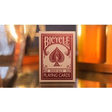 Bicycle Metallic Ruby Oyun Kartı