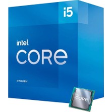 Intel Core i5-11400 6C 2.6GHz 12MB 1200P Kutulu - Fanlı İşlemci