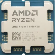 Amd Ryzen 7 9850X3D AM5PIN 120W Fansız (Tray)