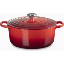 Le Creuset Yuvarlak Ikonik Lüks Döküm Tencere 28 cm