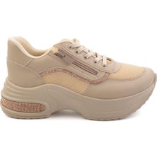 Bambi Bej  Kadın Sneaker K01709151109