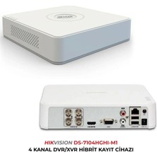 Hikvision DS-7104HGHI-M1 4 Kanal 1080P Lite Dvr Insan Araç Algılama