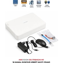 Hikvision DS-7116HGHI-M1 16 Kanal Dvr Koaksiyel Ses Destekli