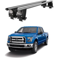 Today Auto Royal Ford F150 (2015-2020) Uyumlu Siyah Kilitli Ara Atkı Port Bagaj Tavan Barı