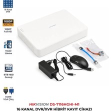 Hikvision DS-7116HGHI-M1 16 Kanal Dvr Insan Araç Sınıflandırma Destekli