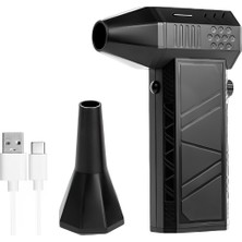 Rogger Mini Jet Fan Turbo Hızlı Fan 130000RPM Yüksek Hız Güç Üfleme Turbo Fan Premium