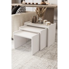 KODIGU 3'lü Zigon Set | Elanor Zigon Sehpa | 3'lü Zigon | Zigon | Sehpa | Zigon Sehpa Set |
