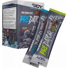 Bigjoy Sports Predator Go Pre Workout Mix 21 Paket Servis Toz Formda Yetişkin Kullanıcılar İçin