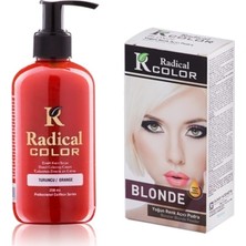 Radical Color Turuncu Amonyaksız Su Bazlı Saç Boyası 250ml 2SET
