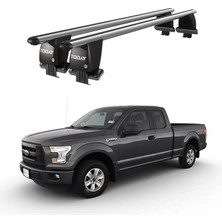 Today Auto Royal Ford F150 (2015-2020) Uyumlu Gri Kilitli Ara Atkı Port Bagaj Tavan Barı