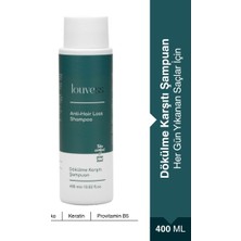 Louvess Dökülme Karşıtı Şampuan (Keratin, Çinko ve Provitamin B5 ile Güçlendirilmiş Formül 400 ML)
