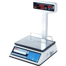 Tem Ege LED T Boyunlu Hesaplamalı Terazi Bakanlık Onaylı Ticari Kullanım İçin Uygun