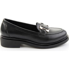 Bambi Siyah  Kadın Loafer Ayakkabı K01257050309