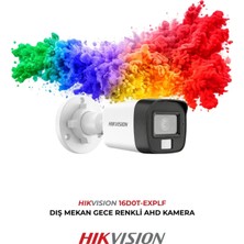 Hikvision 2mp Gece Renkli Güvenlik Kamerası DS-2CE16D0T-EXLPF 2.8mm Hibrit Light