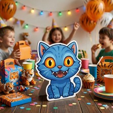 Dodomar K-Pop Derphy Tigers Ayaklı Pano Demon Hunter Huntrix Temalı Mini Fotoğraf Not Panosu 21X20 cm